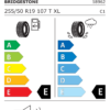 Étiquette UE 18962 pour Bridgestone Blizzak DM-V3 255/50 R19 107T XL Bridgestone Blizzak DM-V3 255/50 R19 107T XL - Image 2