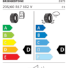 Étiquette UE 2479 pour Bridgestone Dueler H/L 400 235/60 R17 102V Bridgestone Dueler H/L 400 235/60 R17 102V - Image 2