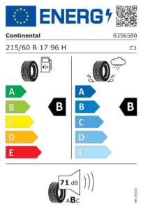Étiquette européenne Continental EcoContact 5