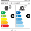 Continental VanContact A/S Ultra 235/50 R19 111/109T EV - Image 2