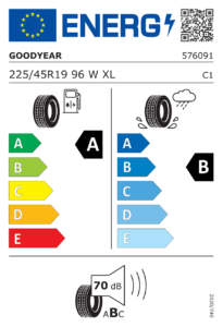 EU-Label Goodyear Eagle F1 Asymmetric 3