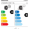 Goodyear EfficientGrip Performance 175/65 R14 86T XL EV - Image 2