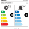 Étiquette UE 1017390 pour Hankook Kinergy Eco 2 (K435) 185/65 R15 88H Hankook Kinergy Eco 2 (K435) 185/65 R15 88H - Image 2