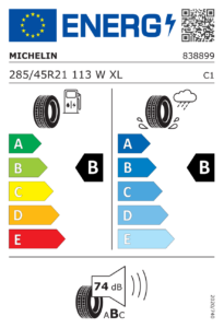 EU-Label Michelin Latitude Cross