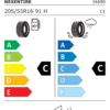 Étiquette UE 16690NXK pour Nexen Nblue HD 205/55 R16 91H Nexen Nblue HD 205/55 R16 91H - Image 2