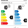 Étiquette UE 16316NXK pour Nexen Roadian 581 195/65 R15 91H Nexen Roadian 581 195/65 R15 91H - Image 2