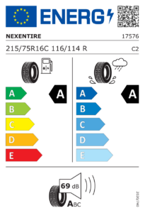 EU-Label Nexen Roadian Ctx