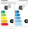 Étiquette UE 8714692301650 pour Vredestein Nord-Trac 2 225/40 R18 92T XL Vredestein Nord-Trac 2 225/40 R18 92T XL - Image 2