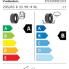 Étiquette UE 8714692801549 pour Vredestein Quatrac 205/65 R15 99H XL Vredestein Quatrac 205/65 R15 99H XL - Image 2