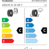 Étiquette UE 8714692353833 pour Vredestein Sprint+ 245/45 ZR16 (94Y) Vredestein Sprint+ 245/45 ZR16 (94Y) - Image 2