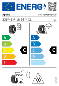 EU-Label Apollo Alnac 4G All Season