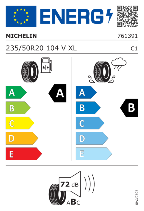 Label_1555666 Michelin Pilot Sport 4 SUV 235/50 R20 104V XL