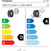 Label_2246936 Firestone VanHawk 2 Winter Evo 195/75 R16C 110/108R