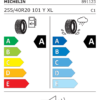 Étiquette UE 891123 pour Michelin Pilot Sport 5 Energy 255/40 R20 101Y XL Michelin Pilot Sport 5 Energy 255/40 R20 101Y XL - Image 2