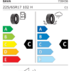 Étiquette UE 728436 pour Sava All Weather 225/65 R17 102H Sava All Weather 225/65 R17 102H - Image 2