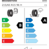 Label_382316 Bridgestone Turanza T005 215/65 R15 96H