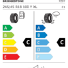 Label_382532 Bridgestone Turanza ER300 245/45 R18 100Y XL
