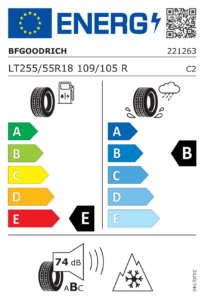 EU-Label BF Goodrich All Terrain T/A KO2