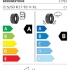 Label_500943 Bridgestone Weather Control A005 Evo 215/50 R17 95H XL