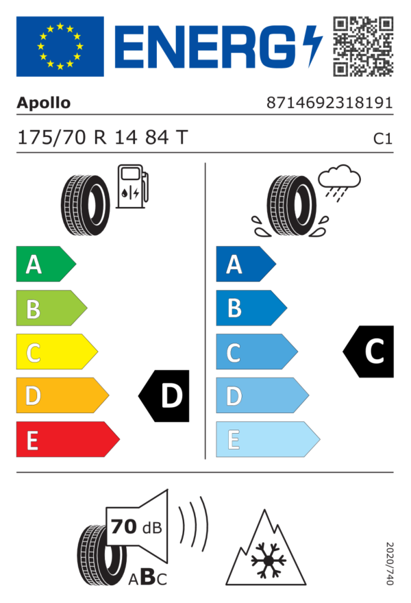 Label_554274 Apollo Alnac 4G Winter 175/70 R14 84T
