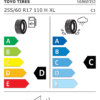 Label_604038 Toyo Snowprox S954 SUV 255/60 R17 110H XL FR