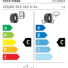 Label_607061 Toyo Snowprox S943 225/60 R16 102H XL FR