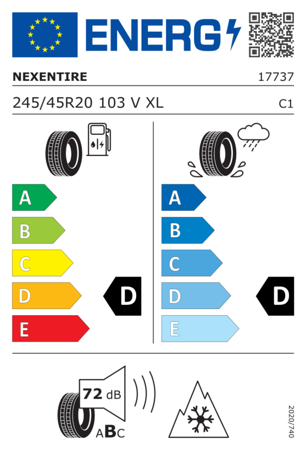 Label_664988 Nexen WINGUARD Sport 2 245/45 R20 103V XL