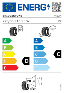 EU-Label Bridgestone Turanza ER300A