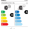 Étiquette UE 4339100 pour Pirelli Cinturato All Season SF3 195/60 R16 93V XL Pirelli Cinturato All Season SF3 195/60 R16 93V XL - Image 2