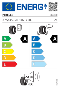 EU-Label Pirelli P-Zero (PZ4)