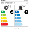 Étiquette UE 4218500 pour Pirelli P-Zero (PZ4) 285/40 R22 110Y XL Pirelli P-Zero (PZ4) 285/40 R22 110Y XL - Image 2