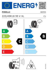 Étiquette européenne Pirelli Powergy 2 Winter