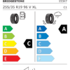 Étiquette UE 15347 pour Bridgestone Blizzak LM005 255/35 R19 96V XL Bridgestone Blizzak LM005 255/35 R19 96V XL - Image 2