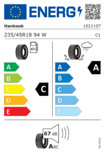 EU-Label Hankook Ventus Prime 2 (K115)