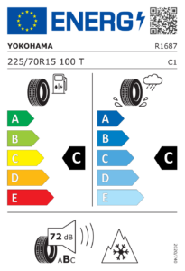 EU-Label Yokohama V905 W.Drive