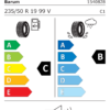 Étiquette UE 1540828 pour Barum Bravuris 5HM 235/50 R19 99V EV Barum Bravuris 5HM 235/50 R19 99V EV - Image 2