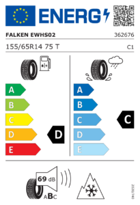 Etichetta europea Falken Eurowinter HS02