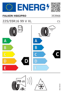 EU-Label Falken Eurowinter HS02PRO