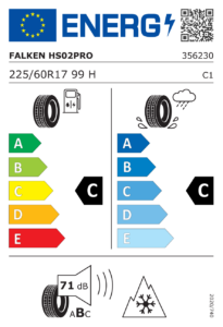 EU-Label Falken Eurowinter HS02PRO