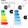 Étiquette UE 4473500 pour Pirelli P Zero Winter 2 285/45 R21 113H XL Pirelli P Zero Winter 2 285/45 R21 113H XL - Image 2