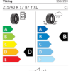 Étiquette UE 1562269 pour Viking ProTech NewGen 215/40 R17 87Y XL EV Viking ProTech NewGen 215/40 R17 87Y XL EV - Image 2